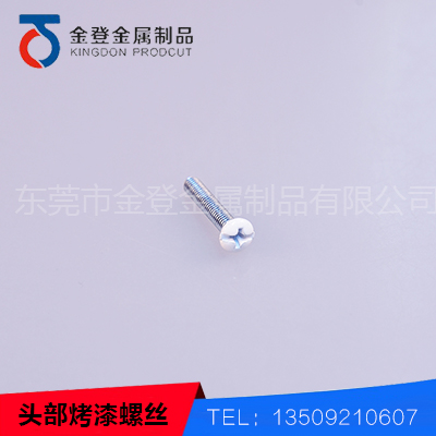 头部烤漆螺丝