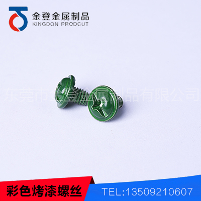 彩色烤漆螺丝